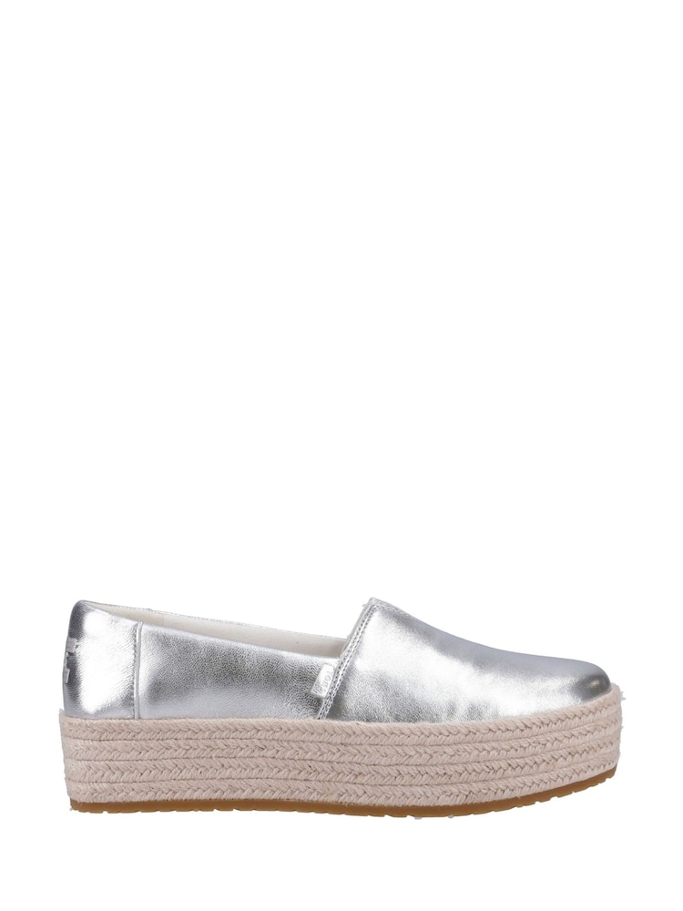 TOMS Silver Valencia Shoes - Image 1 of 1
