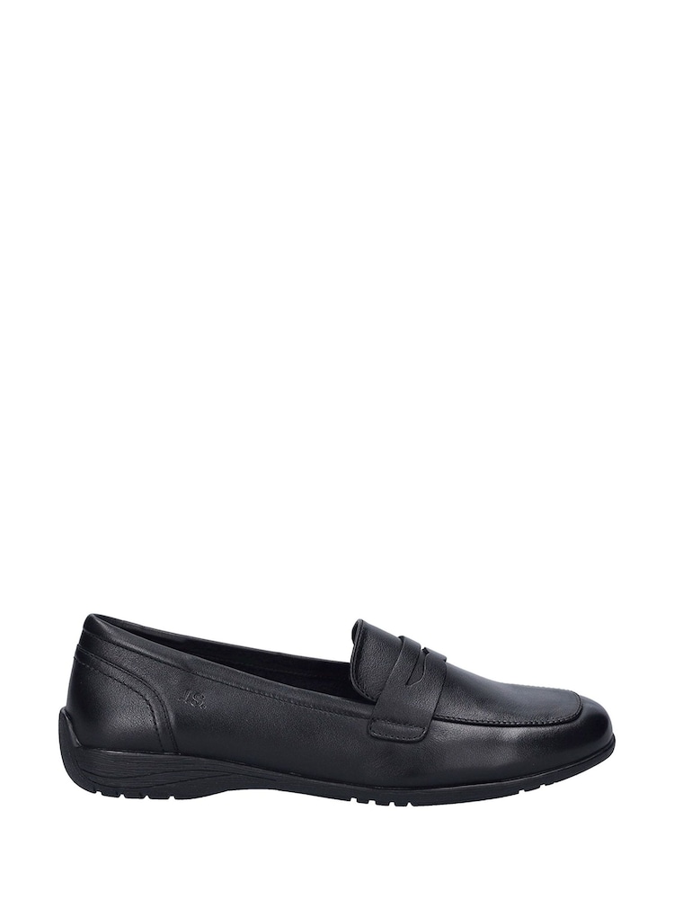 Josef Seibel Fenja 22 Black Loafers - Image 1 of 4