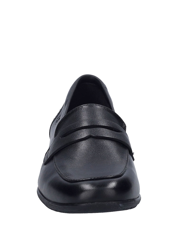 Josef Seibel Fenja 22 Black Loafers - Image 2 of 4