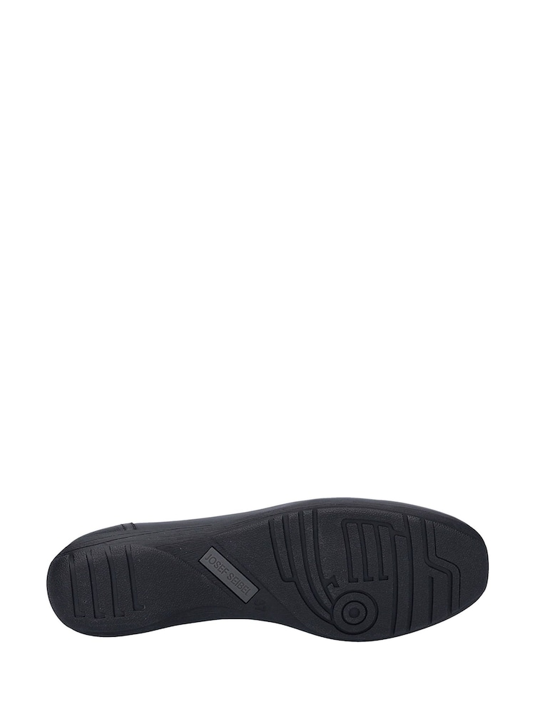 Josef Seibel Fenja 22 Black Loafers - Image 4 of 4