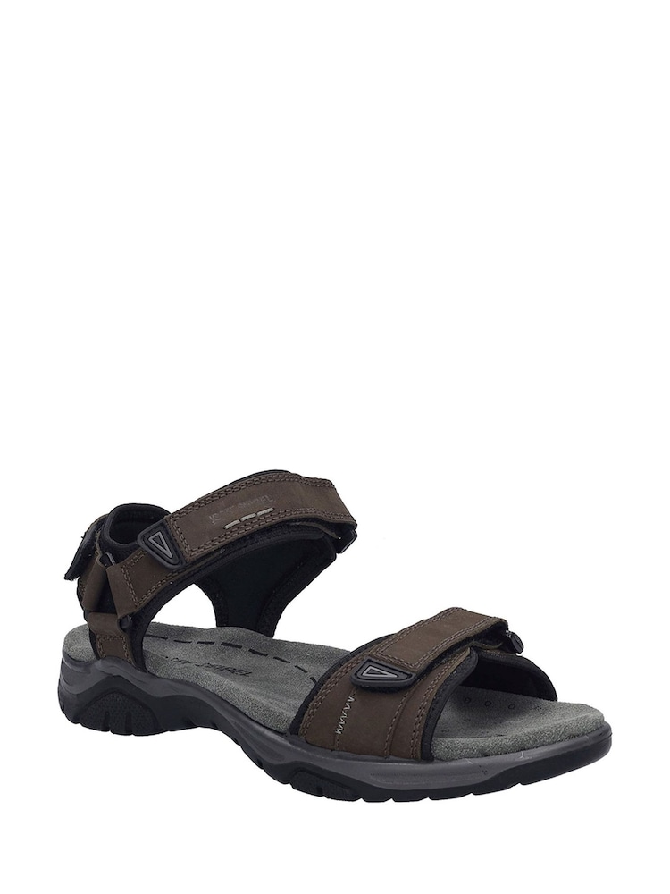 Josef Seibel Arlo 01 Brown Sandals - Image 1 of 3