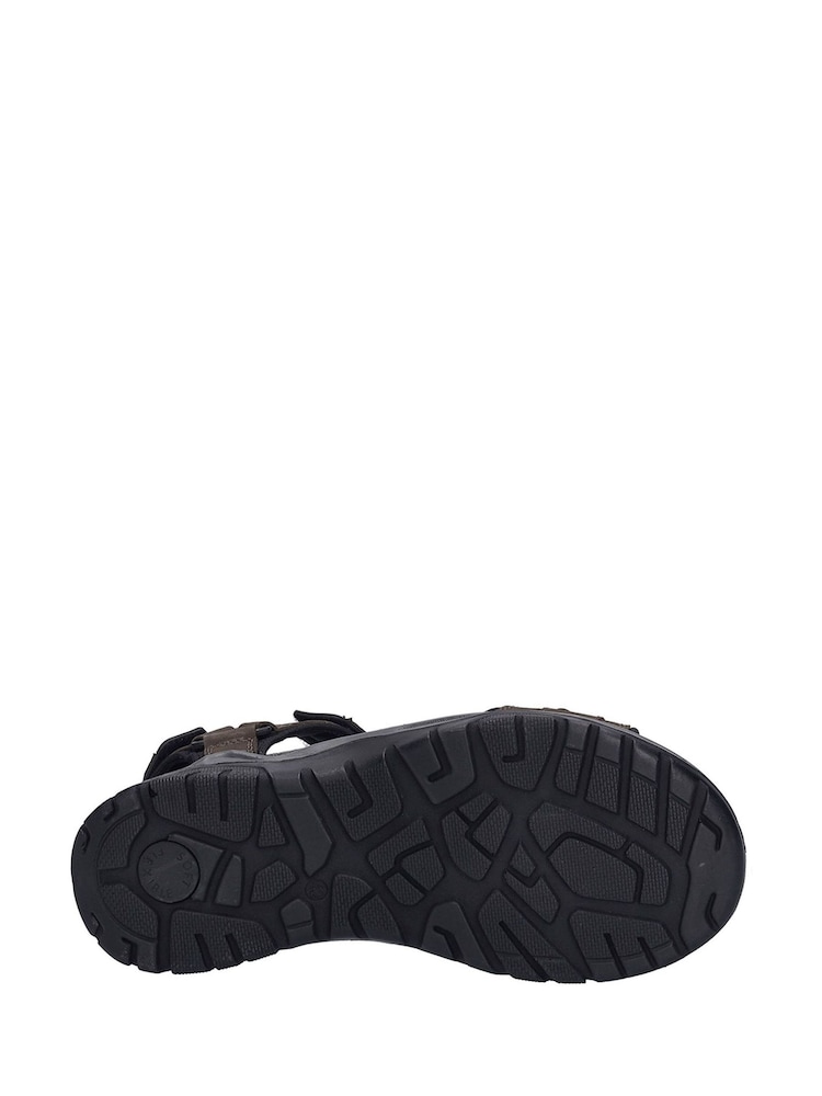 Josef Seibel Arlo 01 Brown Sandals - Image 3 of 3
