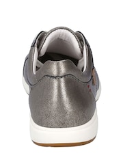 Josef Seibel Silver Caren Leather Trainers - Image 4 of 5