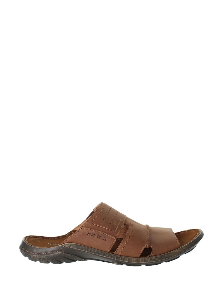 Josef Seibel Logan 38 Brown Sandals - Image 1 of 4