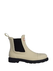 Hunter Cream Commando Chelsea Boots - Image 1 of 2