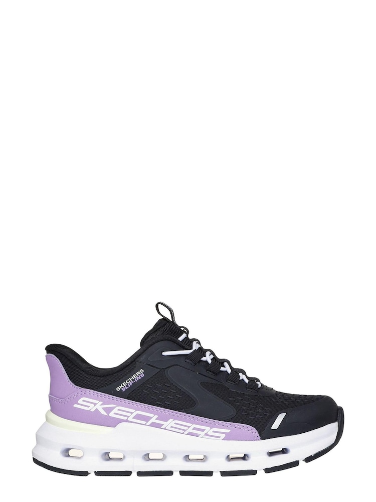 Skechers Black Glide Step Vista Lane Trainers - Image 1 of 3