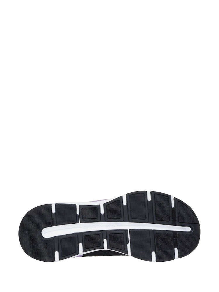 Skechers Black Glide Step Vista Lane Trainers - Image 3 of 3