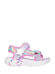 Skechers Purple Unicorn Dreams Sandals - Image 1 of 2