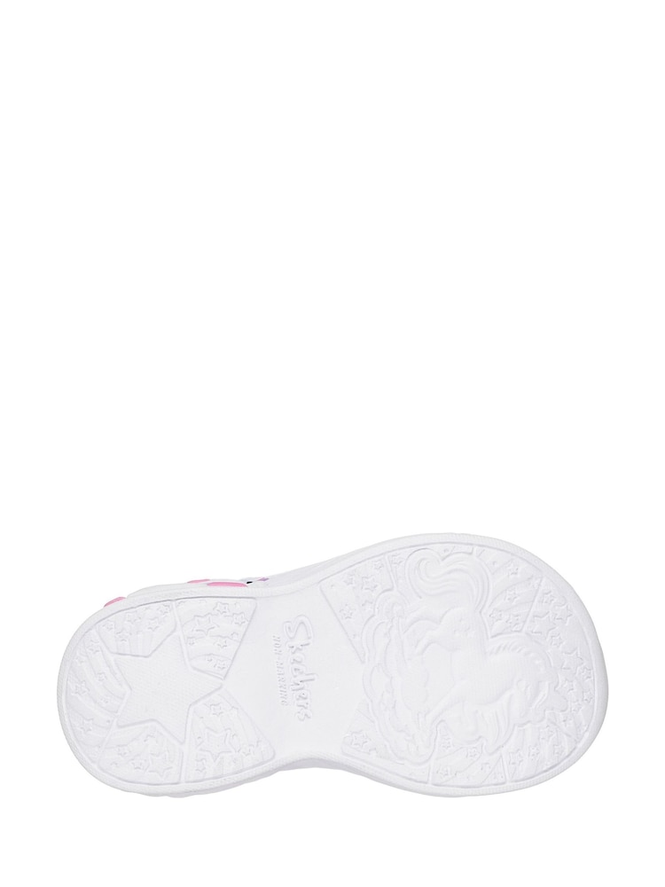Skechers Purple Unicorn Dreams Sandals - Image 2 of 2