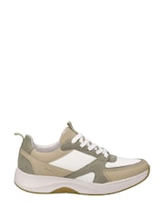 Josef Seibel Cream Elli 09 Trainers - Image 1 of 5