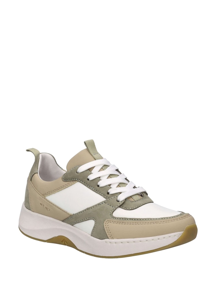 Josef Seibel Cream Elli 09 Trainers - Image 2 of 5