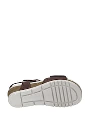 Josef Seibel Quinn 16 Brown Sandals - Image 5 of 5