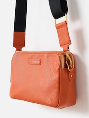 Oliver Bonas Orange Isla Cross-Body Bag - Image 2 of 7