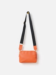 Oliver Bonas Orange Isla Cross-Body Bag - Image 4 of 7