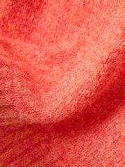 Oliver Bonas Orange Pointelle Knitted Jumper - Image 9 of 9