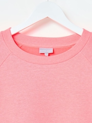 Oliver Bonas Pink Marl Sweatshirt - Image 4 of 6