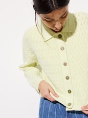 Oliver Bonas Collared Knitted Cardigan - Imagen 2 de 8