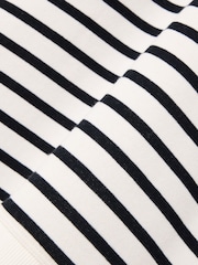 Oliver Bonas Black Striped Sweatshirt - Image 6 of 8
