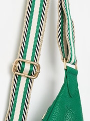 Oliver Bonas Green Brooke Crossbody Belt Bag - Image 4 of 7