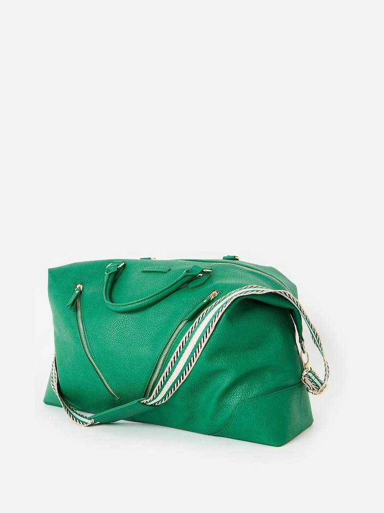 Oliver Bonas Green Weekend Bag - Image 3 of 7