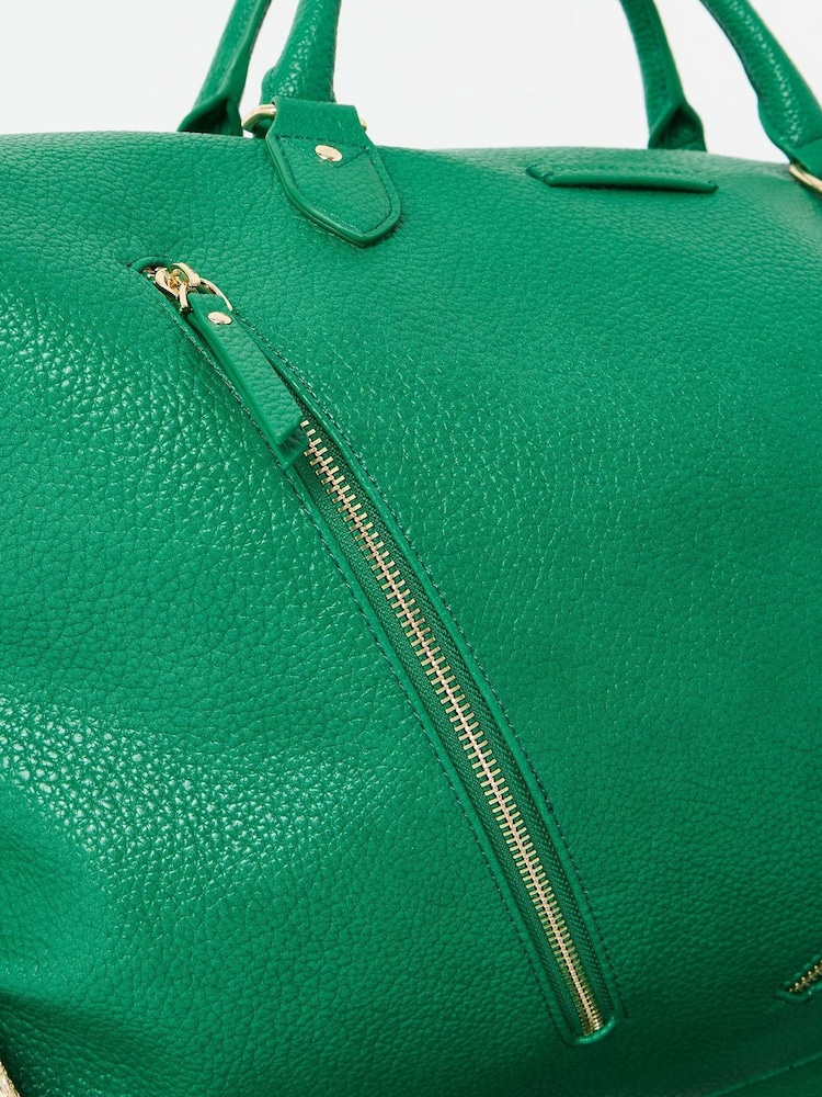Oliver Bonas Green Weekend Bag - Image 5 of 7