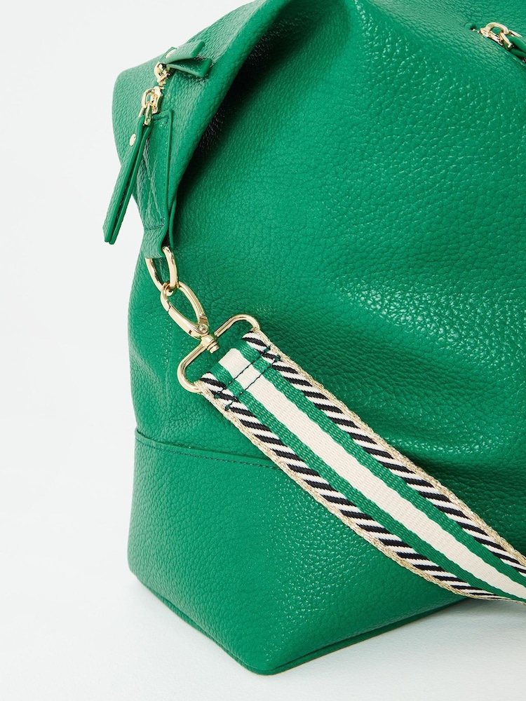 Oliver Bonas Green Weekend Bag - Image 6 of 7