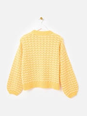 Oliver Bonas Pink Wavy Stripe Knitted Jumper - Image 3 of 7