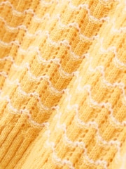Oliver Bonas Pink Wavy Stripe Knitted Jumper - Image 7 of 7