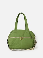 Oliver Bonas Green Alicia Weekend Bag - Image 1 of 7