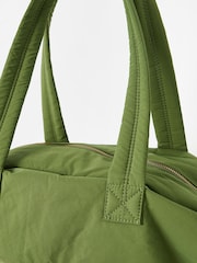 Oliver Bonas Green Alicia Weekend Bag - Image 5 of 7