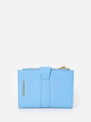 Oliver Bonas Blue Naomi Zipped Coin Purse - Image 3 of 6
