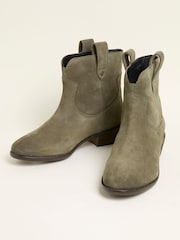 FatFace Remi Khaki Green Ankle Boot - Image 3 of 3