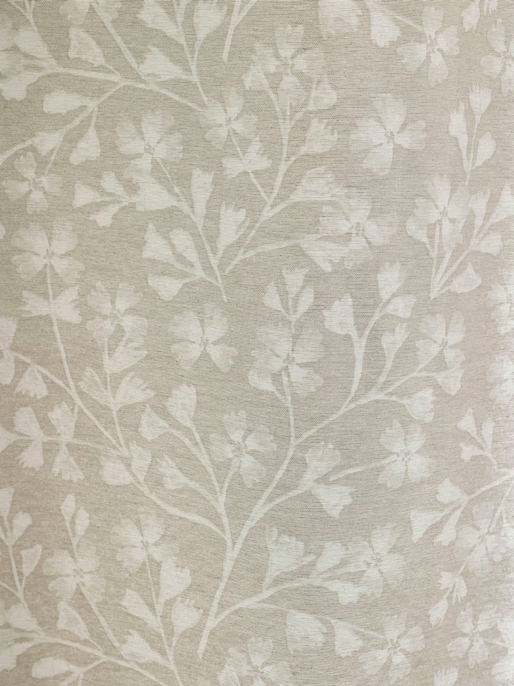 Catherine Lansfield Brooke Floral Lined Pencil Pleat Curtains - Image 3 of 4