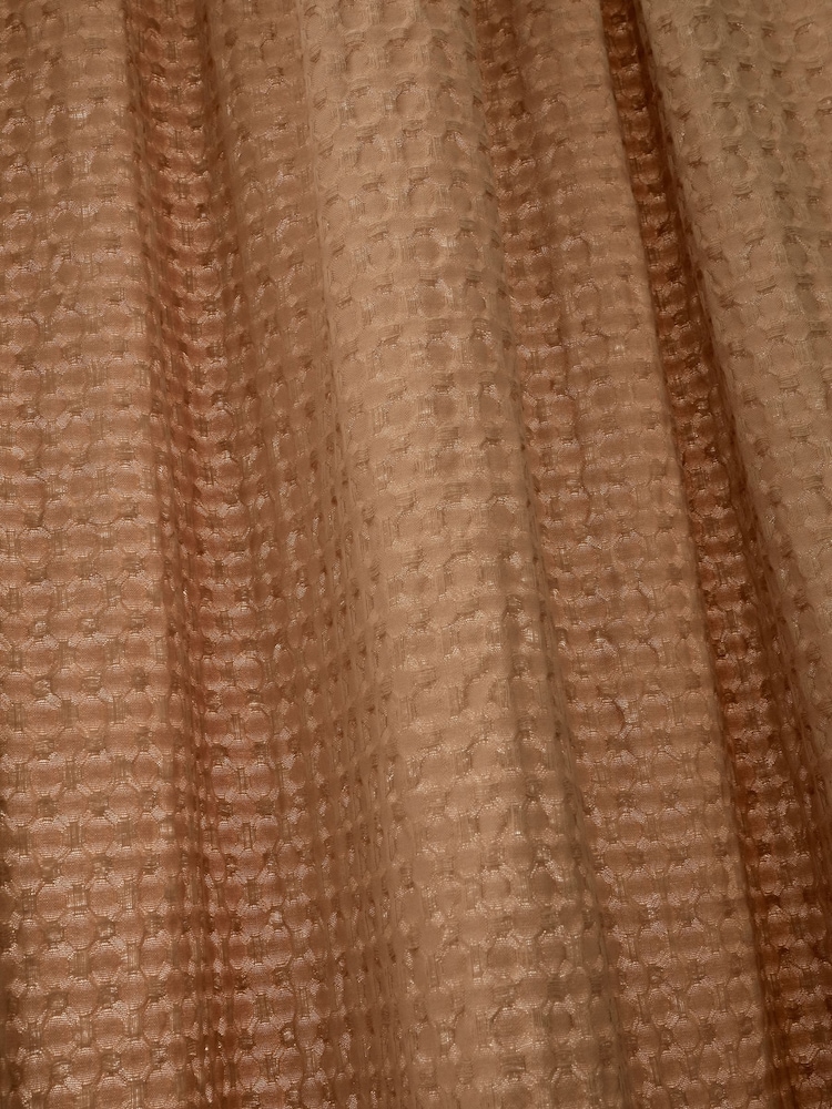 Pineapple Elephant Muscat Waffle Slot Top Voile Curtains Panel - صورة 4 من 4 Pineapple Elephant Muscat Waffle Slot Top Voile Curtains Panel - صورة 4 من 4