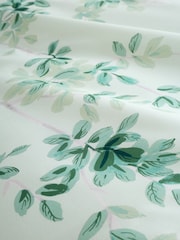 RHS Green Scenic Leaves Reversible Cotton Duvet Cover Set - Image 5 of 5