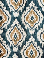 Pineapple Elephant Suri Geo Lined Eyelet Curtains - صورة 3 من 4