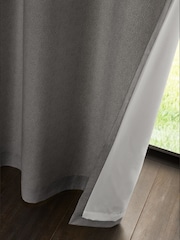 Catherine Lansfield Melville Lined Eyelet Curtains - Imagem 4 de 4