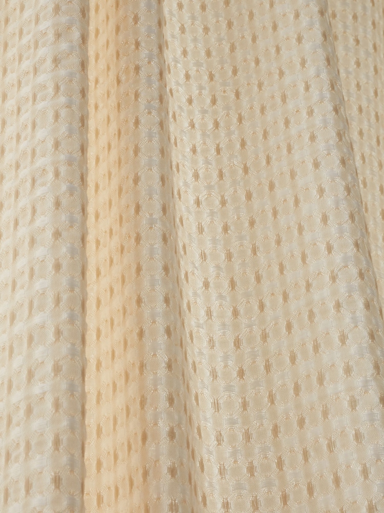 Pineapple Elephant Muscat Waffle Slot Top Voile Curtains Panel - صورة 4 من 4 Pineapple Elephant Muscat Waffle Slot Top Voile Curtains Panel - صورة 4 من 4