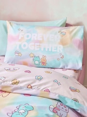 Catherine Lansfield Pastel Forever Together Reversible Duvet Cover Set - Image 3 of 4
