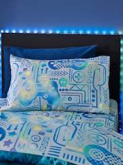 Catherine Lansfield Grey Gamer So Soft Duvet Cover Set - Image 3 of 4