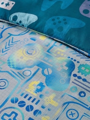 Catherine Lansfield Grey Gamer So Soft Duvet Cover Set - Image 4 of 4