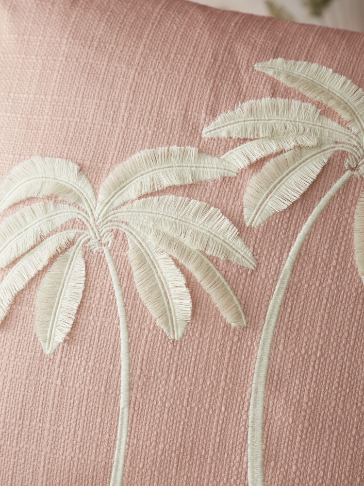 Coussin Catherine Lansfield Paradiso palmier tufté - Image 3 of 4