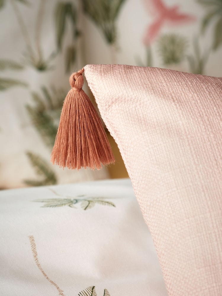 Catherine Lansfield Clay Paradiso Tufted Palm Cushion - Image 4 of 4