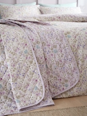Bianca Colcha de algodão floral Ditsy Reversible - Imagem 1 de 2