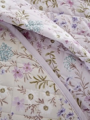 Bianca Colcha de algodão floral Ditsy Reversible - Imagem 2 de 2