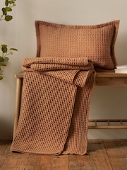 Pineapple Elephant Jaipur Chunky Waffle Cotton Cushion - Imagem 3 de 4