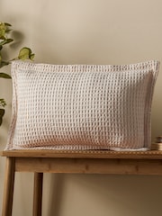 Pineapple Elephant Jaipur Chunky Waffle Cotton Cushion - Imagem 1 de 4