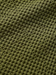 Pineapple Elephant Jaipur Chunky Waffle Cotton Cushion - Imagem 2 de 4