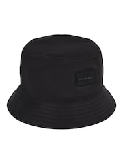 Calvin Klein Black Monologo Patch 6 Panel Cap - Image 1 of 3