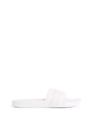 Tommy Hilfiger Ecru Pool Slides With Webbing - Image 2 of 6